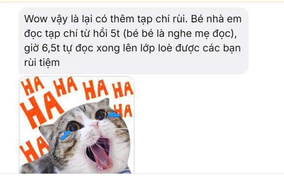 Từ nghe mẹ đọc đến tự mình khám phá