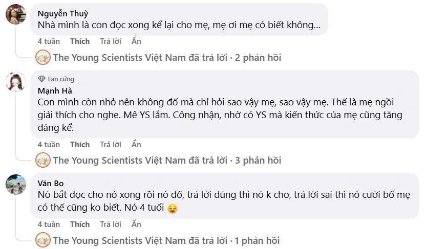 Đọc xong, con kể lại cho mẹ