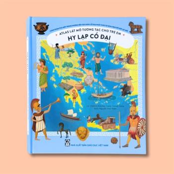 Atlas lật mở tương tác cho trẻ em - Hy Lạp cổ đại (ADCBooks)