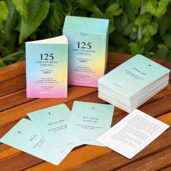 Bộ 125 Thẻ Cân Bằng Cảm Xúc Theo Phương Pháp DBT - Công Cụ Ứng Phó Mọi Tình Huống