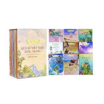 Bộ Lịch Sử Việt Nam Bằng Tranh - Bản màu - Bìa mềm (25 cuốn - NXB Trẻ)