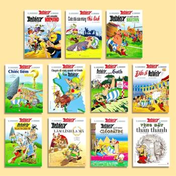Bộ sách Asterix - Bộ 11 cuốn