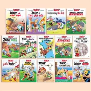 Bộ sách Asterix (14 cuốn)