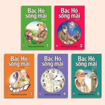 Bộ sách Bác Hồ sống mãi (5 cuốn)