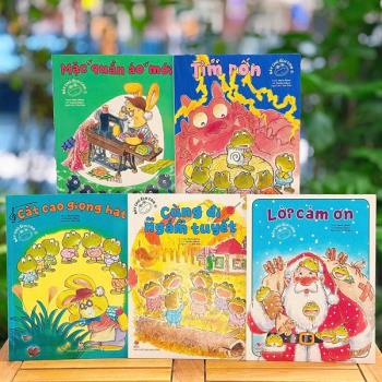 Bộ Sách Bảy Chú Ếch Con (5 Cuốn)