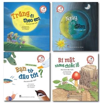 Bộ sách Bé khám phá khoa học (4 cuốn - ADC Book - 500)