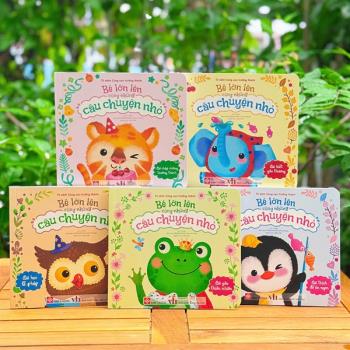 Bộ sách Bé lớn lên cùng những câu chuyện nhỏ (5 cuốn)