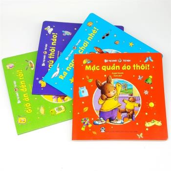 Bộ sách Bé tự học tự chơi (4 cuốn)