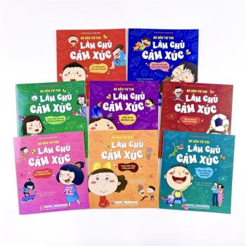 Bộ sách Bé yêu tự tin làm chủ mọi cung bậc cảm xúc (8 cuốn)