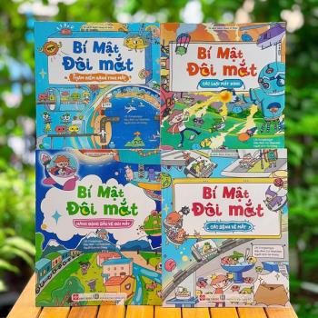 Bộ sách Bí mật đôi mắt (4 cuốn - Đinh Tị)