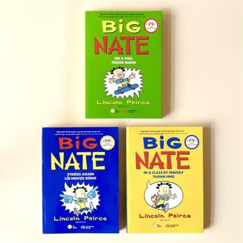 Bộ sách Big Nate bản Song ngữ (3 cuốn - HaGiangBook - 900)