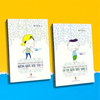 Bộ sách Cẩm nang con trai tuổi dậy thì