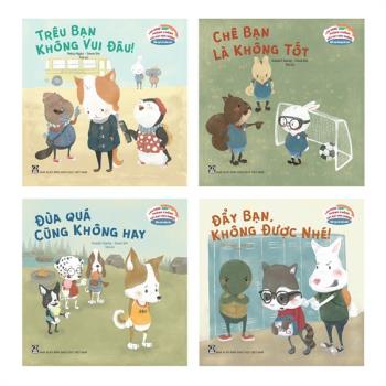 Bộ sách Cẩm Nang Phòng Chống Bắt Nạt Học Đường (ADC - 4 cuốn - 700)