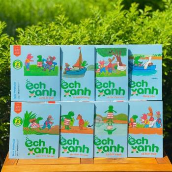 Bộ sách Chuyện của ếch xanh (8 cuốn - Alphabook)