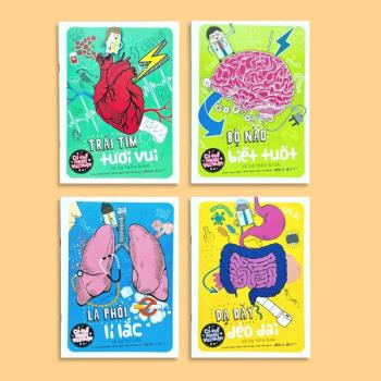Bộ sách Cơ thể người vui nhộn