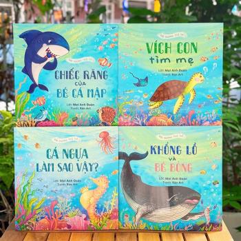 Bộ sách Đại dương thủ thỉ (4 cuốn - Kim Đồng)