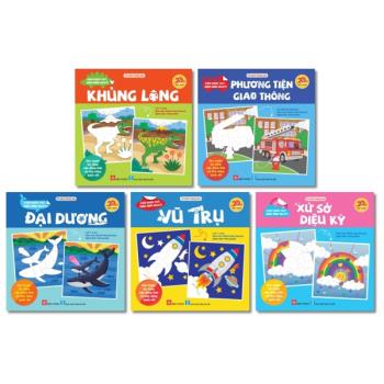 Bộ sách Dán khéo tay, hiện hình ngay (5 cuốn)