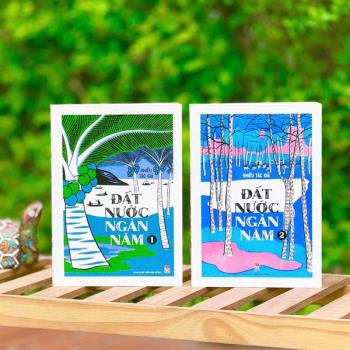 Bộ sách Đất nước ngàn năm (2 cuốn - Kim Đồng)