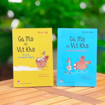 Bộ Sách Gà Mờ Và Vịt Khờ (2 Cuốn)