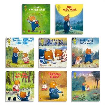 Bộ sách Gấu Anh Gấu Em - Bộ 8 cuốn