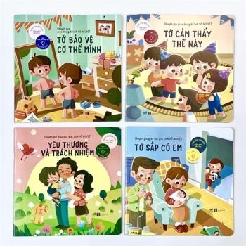 Bộ sách Giáo dục giới tính mẫu giáo tiểu học