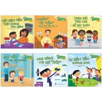Bộ sách Giúp trẻ quản lý tài chính thông minh (6 cuốn - ADC - 600)