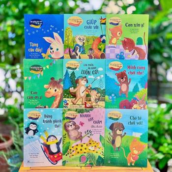 Bộ sách HẠT GIỐNG TÂM HỒN CHO BÉ YÊU (9 cuốn - ADCBook)