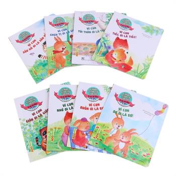 Bộ sách Kĩ năng tự làm chủ cảm xúc - Vì sao con khóc? (8 cuốn - ADCbooks)