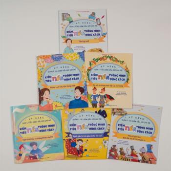 Bộ sách Kỹ năng quản lý tài chính đầu đời cho trẻ (6 cuốn)