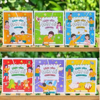 Bộ sách Làm văn thật dễ (6 cuốn - Đinh Tị)