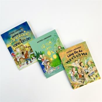 Bộ sách Lũ Trẻ Làng Ồn Ào, Làng Ồn Ào Vui Ơi Là Vui, Những Ngày Hạnh Phúc Ở Làng Ồn Ào