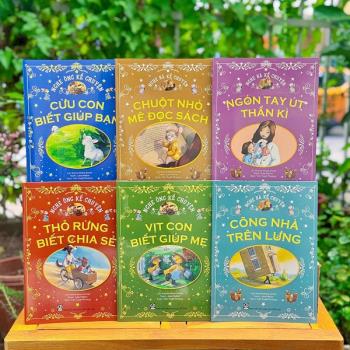 Bộ sách Nghe ông kể chuyện - Nghe bà kể chuyện (6 cuốn - ADC)