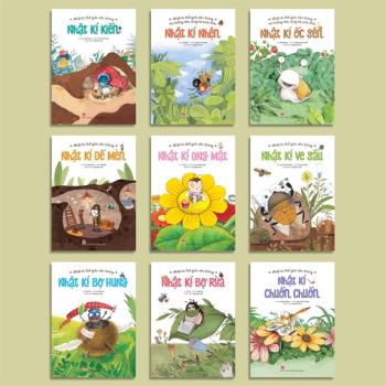 Bộ sách Nhật kí thế giới côn trùng - Phần 1 - Bộ 9 cuốn