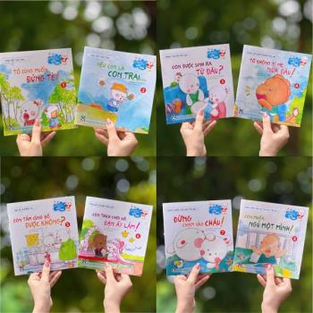 Bộ sách Những bài học đầu tiên về giới tính (8 cuốn - 706)