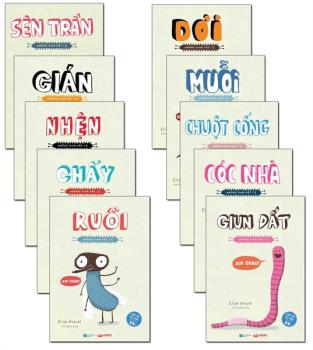 Bộ sách những sinh vật í ẹ (10 cuốn - Crabit - 880)