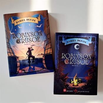 Bộ sách Robinson Crusoe (2 tập - Đinh Tị)