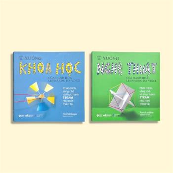 Bộ sách Steam: Xưởng Nghệ Thuật Của Danh Họa Leonardo Da Vinci - Xưởng Khoa Học Của Danh Họa Leonardo Da Vinci