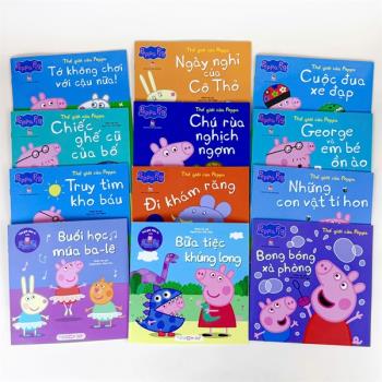 Bộ sách Thế giới của heo Peppa Pig (12 cuốn)