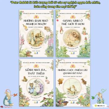 Bộ sách Thế giới của thỏ peter - Phiên bản song ngữ Việt-Anh