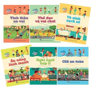 Bộ sách Tớ khỏe mạnh, tớ hạnh phúc (6 cuốn)