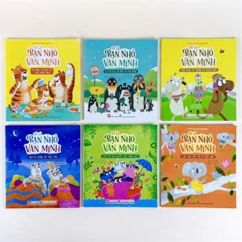 Bộ sách Tớ là bạn nhỏ văn minh (6 cuốn - Đinh Tị)