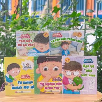 Bộ sách Tớ tập các thói quen tốt (5 cuốn)