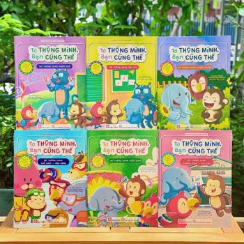 Bộ sách Tớ thông minh, bạn cũng thế (6 cuốn - Đinh Tị)