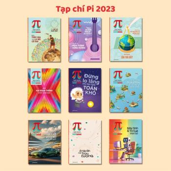 Bộ Tạp chí Pi năm 2023 (9 cuốn - không có cuốn Số 1-2)