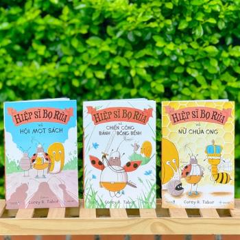 Boxset Hiệp sĩ bọ rùa (3 cuốn - Sanhobooks)