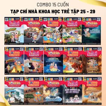 Tạp chí nhà khoa học trẻ level 1,2,3 - 2026 (Từ tập 25 đến 29)
