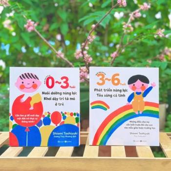 COMBO 2 CUỐN: NUÔI DẠY TRẺ 0-3 TUỔI VÀ 3-6 TUỔI (ThaiHa Book)