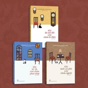 Combo 3 cuốn: Khi tách cà phê còn chưa nguội, Khi lời nói dối còn chưa lộ diện, Khi ký ức còn chưa phai nhạt