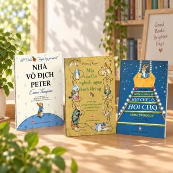 Combo 3 cuốn Thỏ Peter Một Cậu Thỏ Nghịch Ngợm Kinh Khủng, Nhà Vô Địch Peter, Hút Chết Ở Hội Chợ (Kim Đồng)