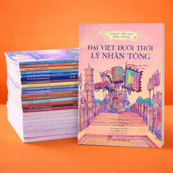 Combo 30 cuốn Lịch Sử Việt Nam Bằng Tranh - Bản Tiếng Việt, Tranh Màu, Bìa Mềm